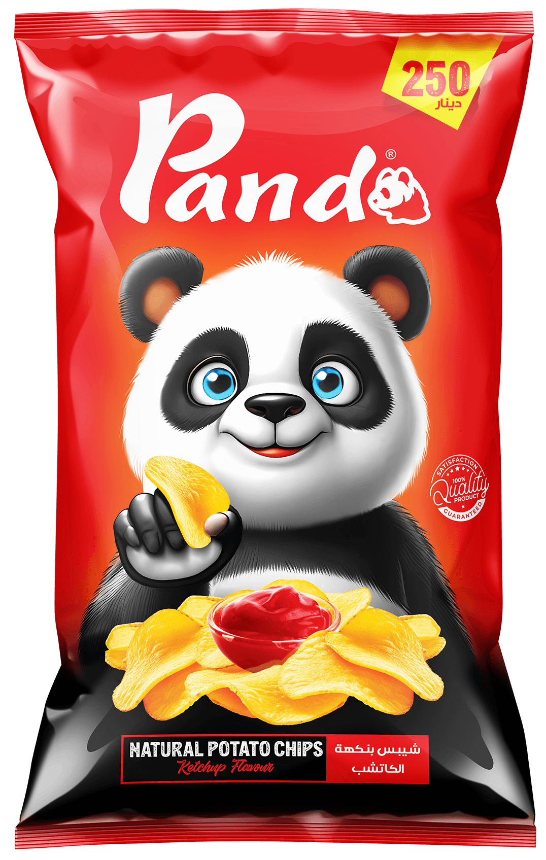 Ketchup Slices flavored snack