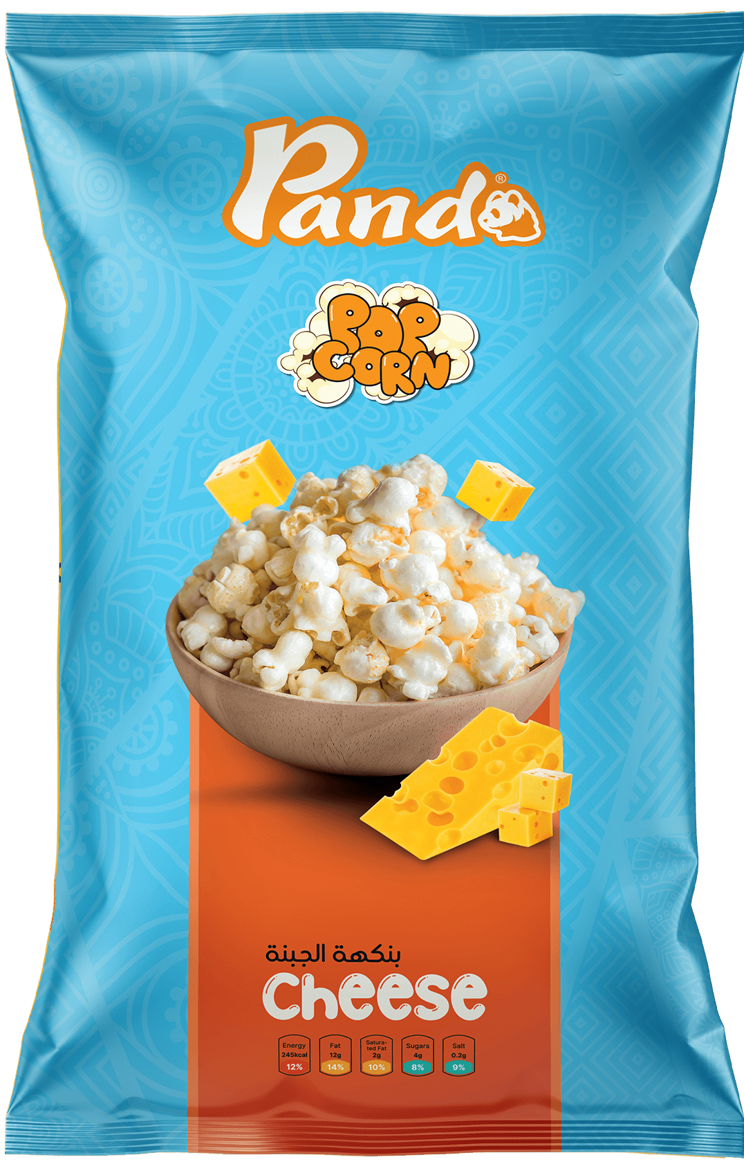 Cheese Popcorn flavored snack