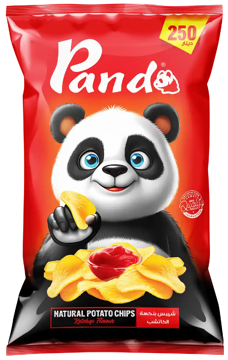 Ketchup Slices flavored snack