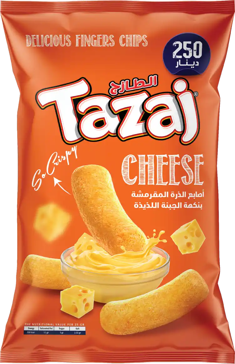 Cheese Fingers flavored snack