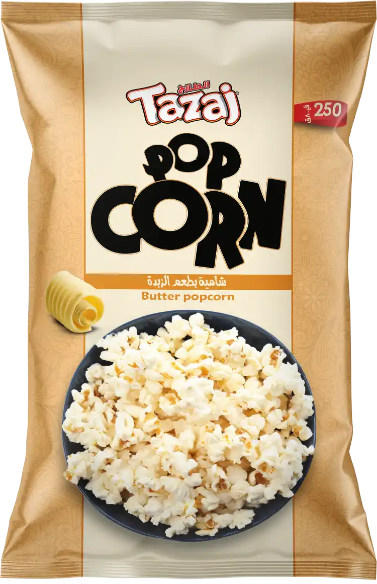 Butter Popcorn flavored snack